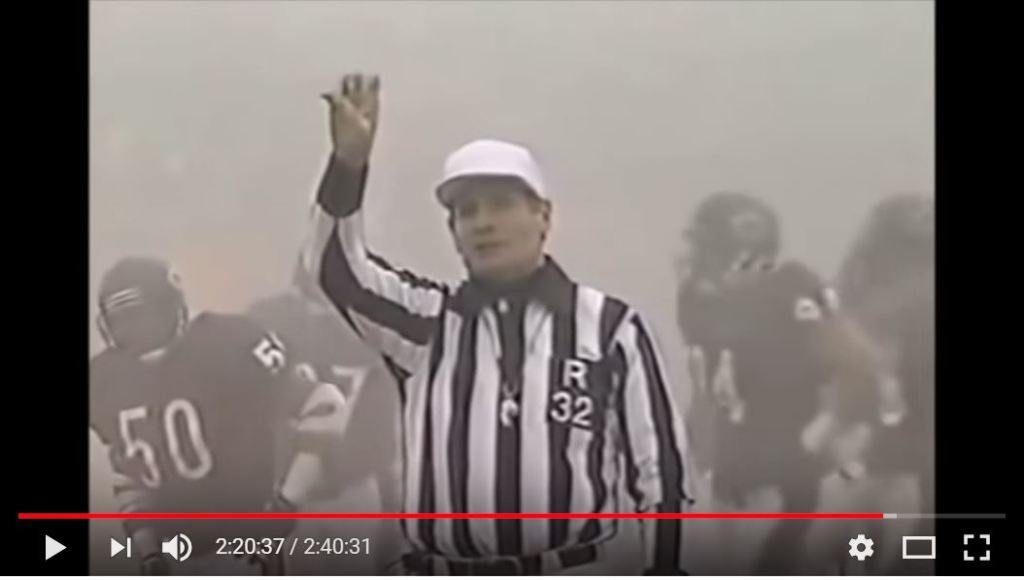 Jim Tunney Fog Bowl 1988