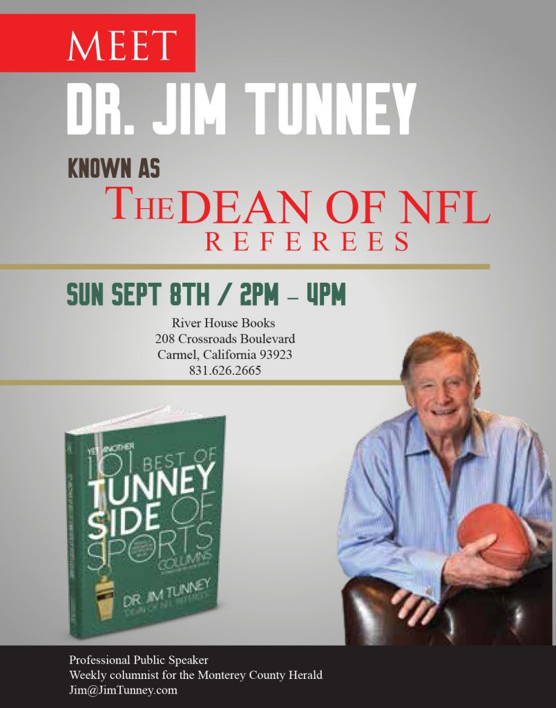 Jim Tunney Book Signing