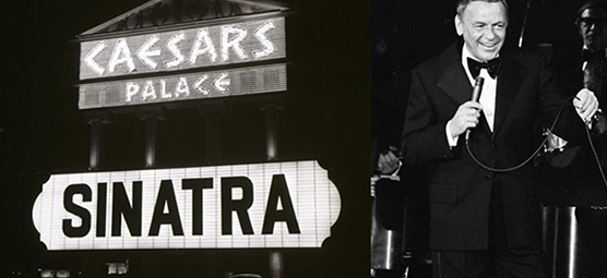 Frank Sinatra at Caesars Palace